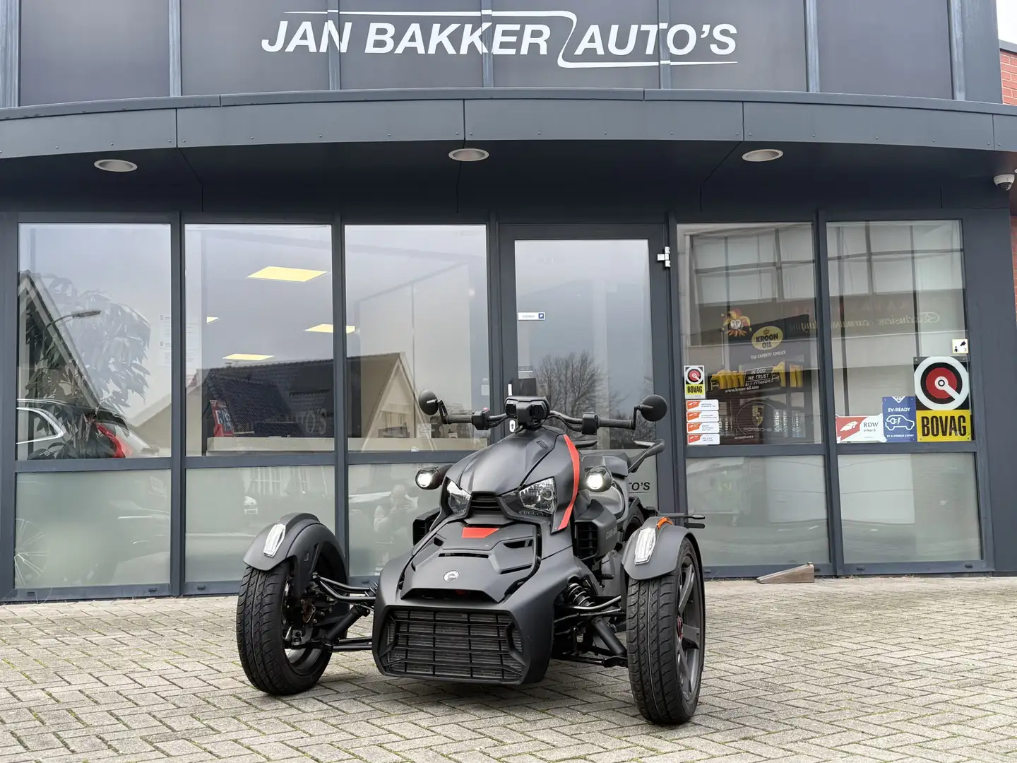 Can-Am Ryker 900 Rally **NIEUWSTAAT**  ✅ 4600KM  ✅ Sportuitlaat Zwart - 2