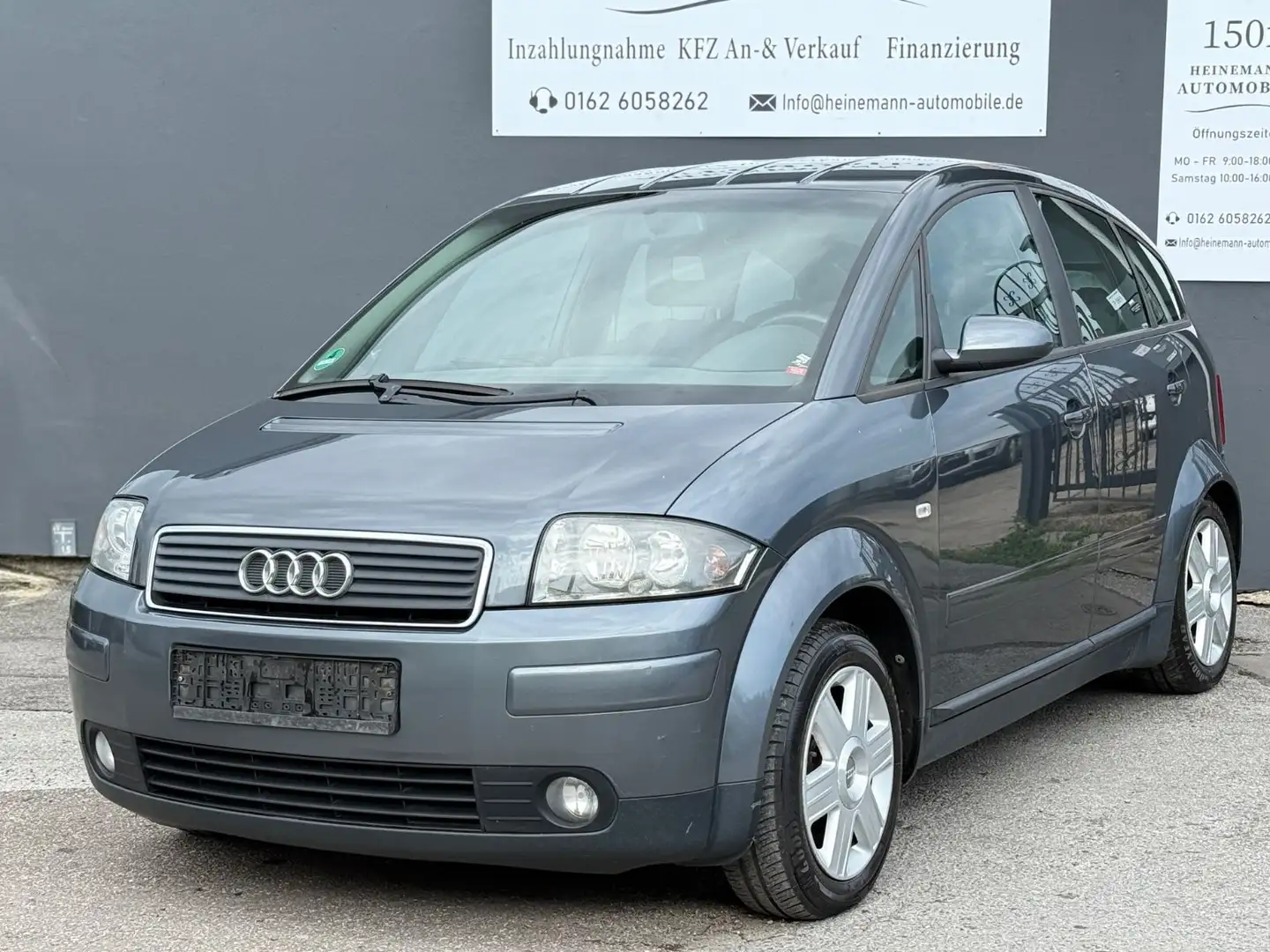 Audi A2 1.4 TDI *2-HAND*KLIMA*8FACH*ALU*SITZHEIZUNG* Grau - 1