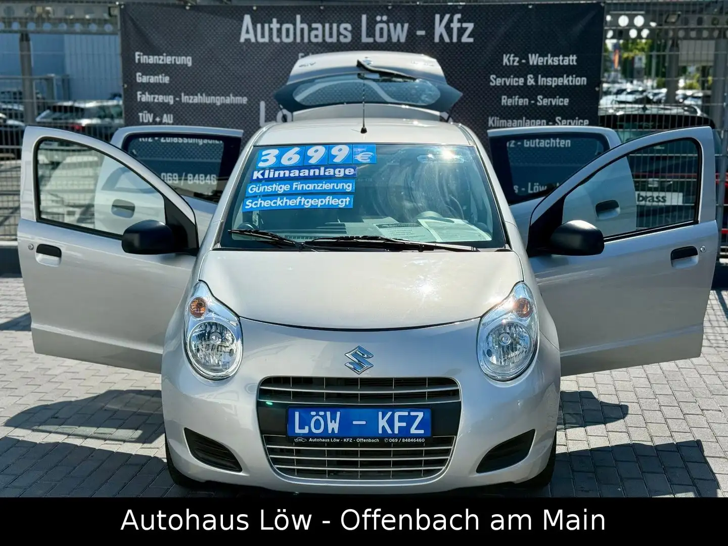 Suzuki Alto TÜV 11.2026 SCHECKHEFTGEPFLEGT ALLWETTERREI Silber - 1