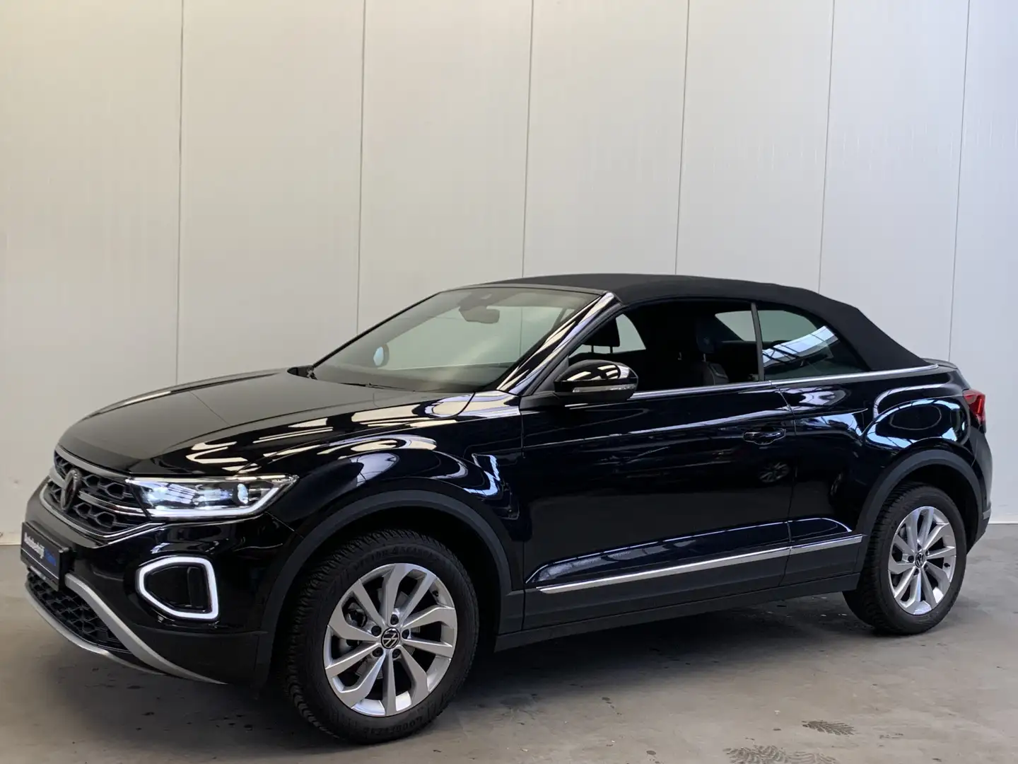 Volkswagen T-Roc Cabrio 1.0 TSI Style DIGITAL COCKPIT-NAVI-ECC-CAME Noir - 2
