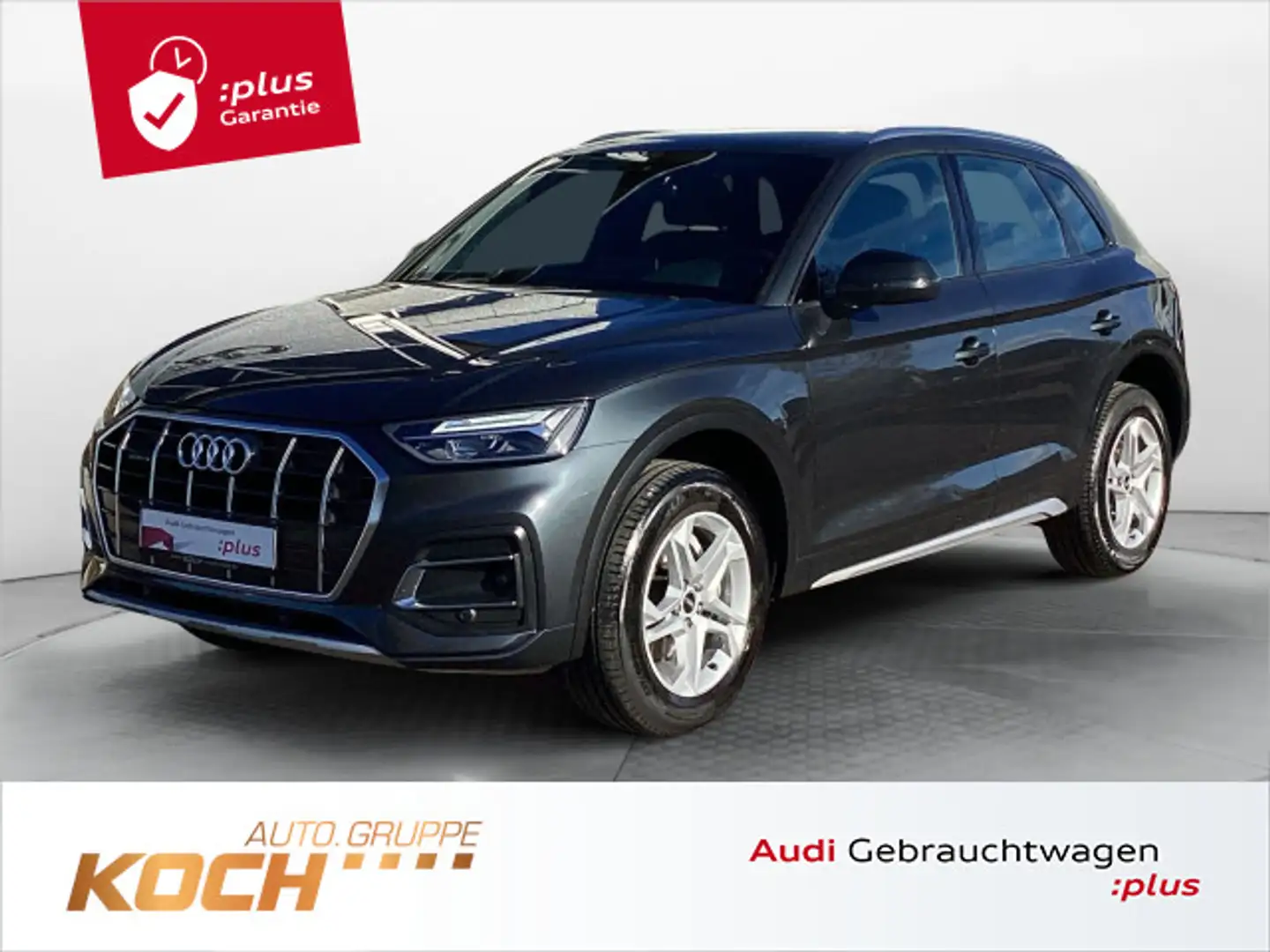 Audi Q5 40 TDI q. S-Tronic Advanced, LED, AHK, Pano, Grau - 1