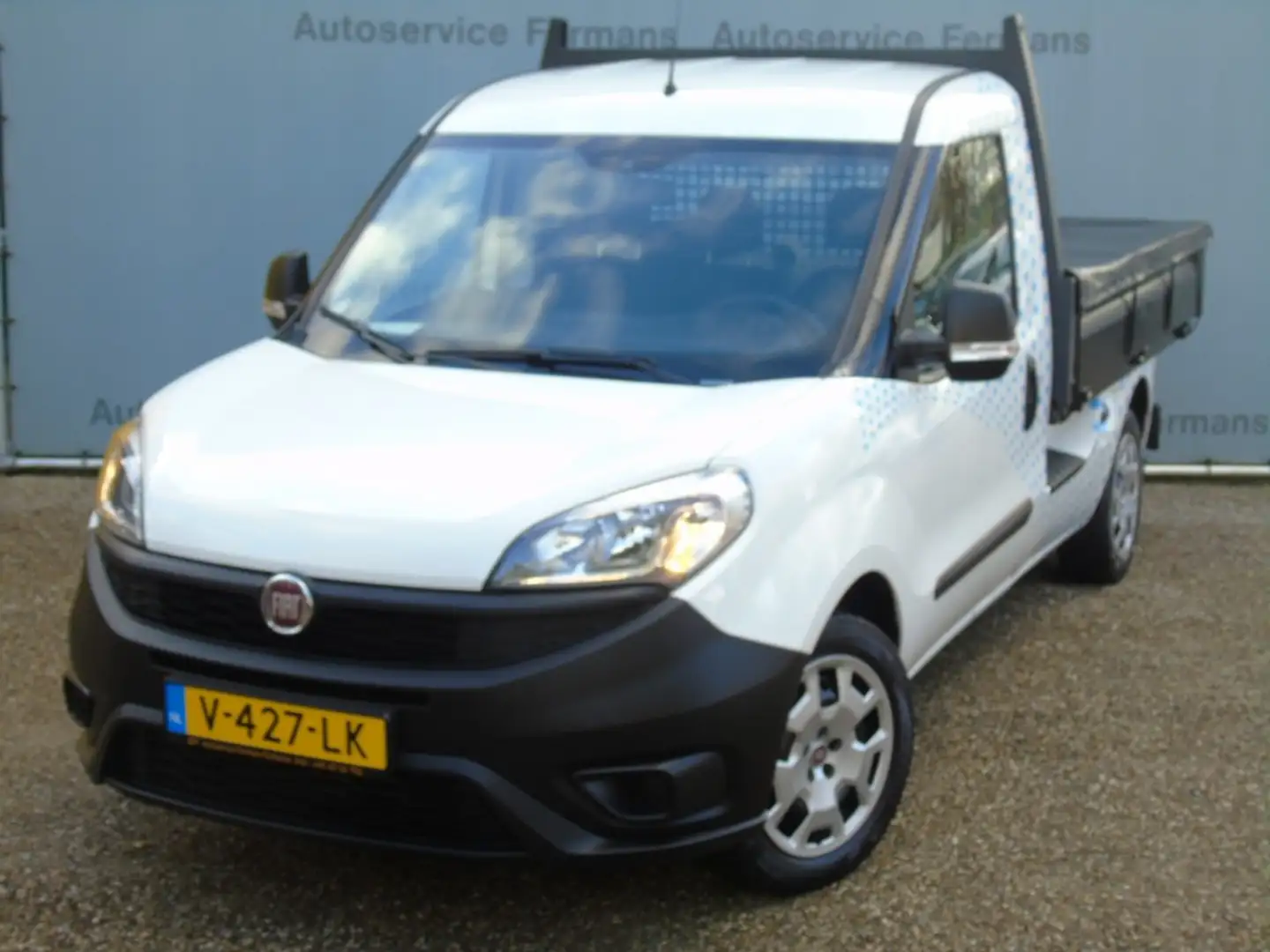 Fiat Doblo Doblo Pick up - 2018 - 59DKM - Airco - Topstaat Wit - 2