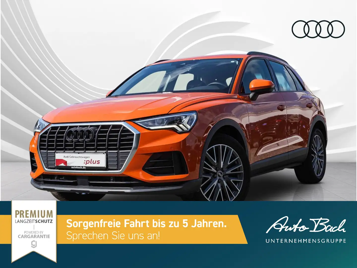 Audi Q3 35TDI Navi LED virtual ACC EPH DAB AHK Orange - 2