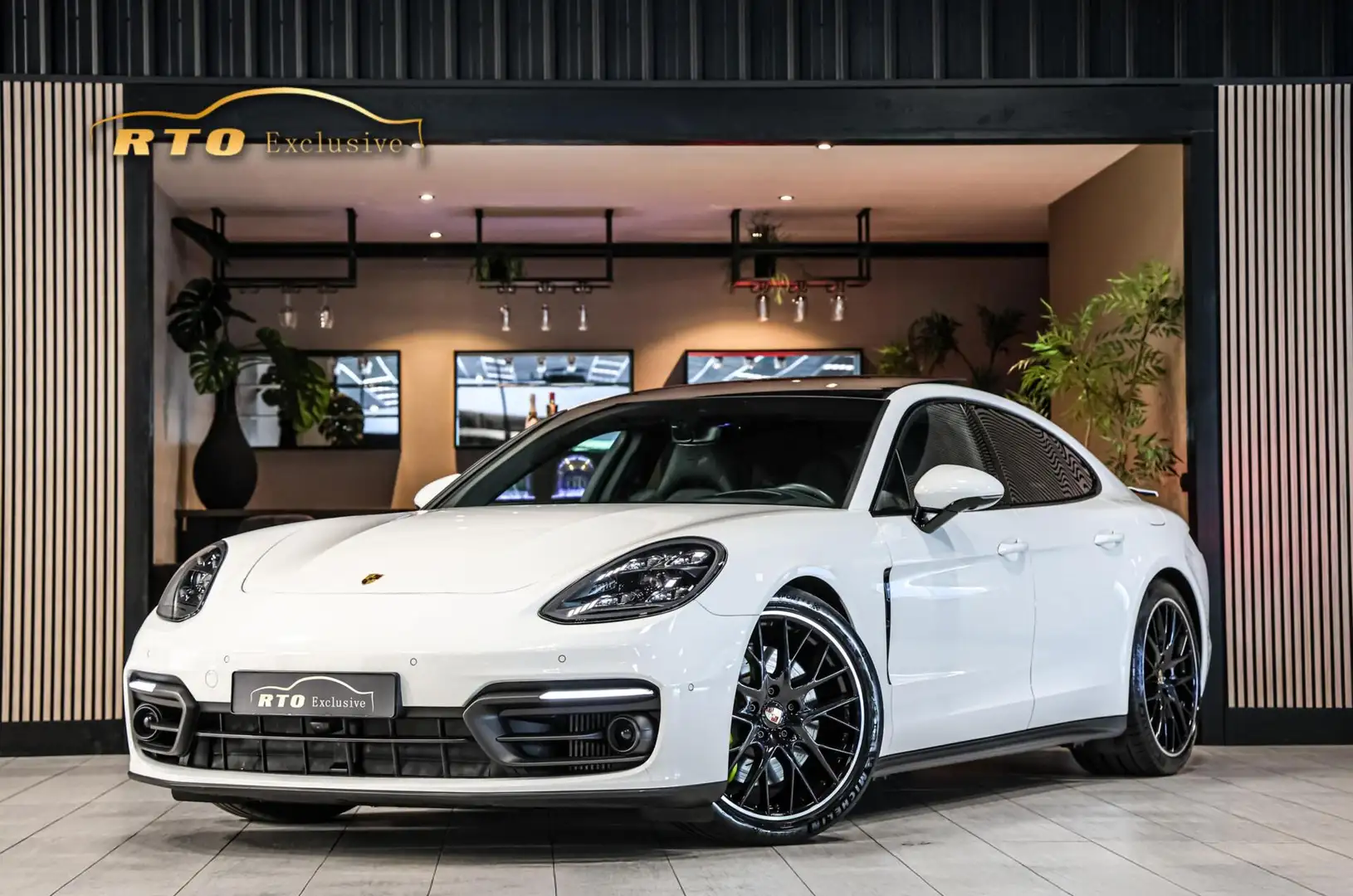 Porsche Panamera 2.9 4 E-Hybrid|21''|Pano|chrono|ACC|PASM Weiß - 1