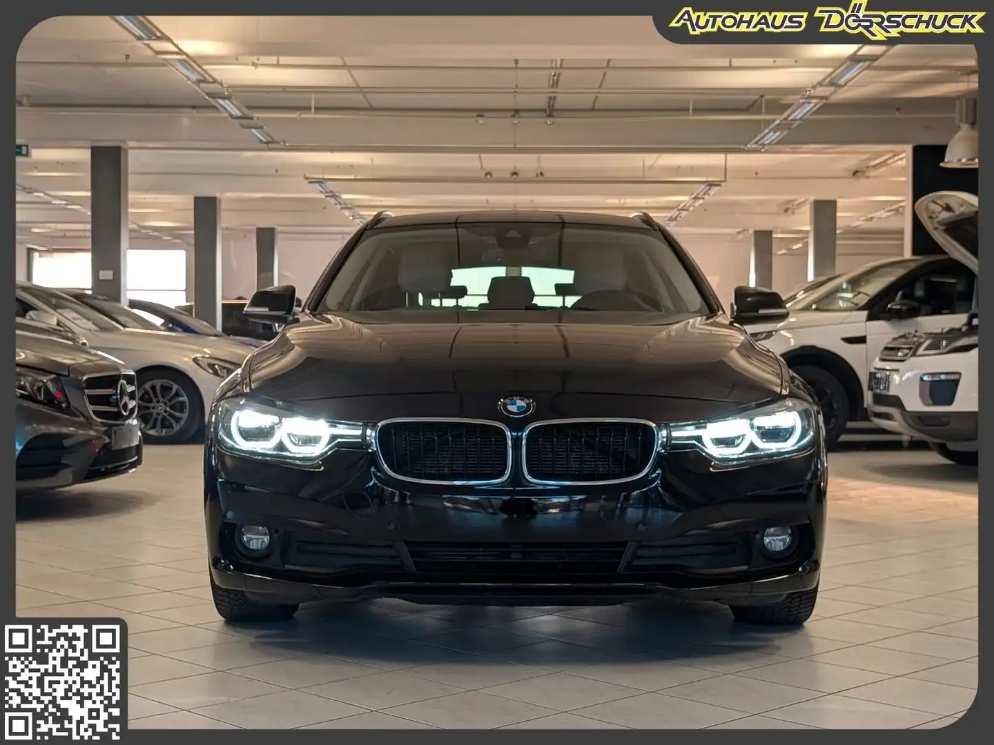 BMW 320 d LED. Sitzh. Klima. Navi. Noir - 1