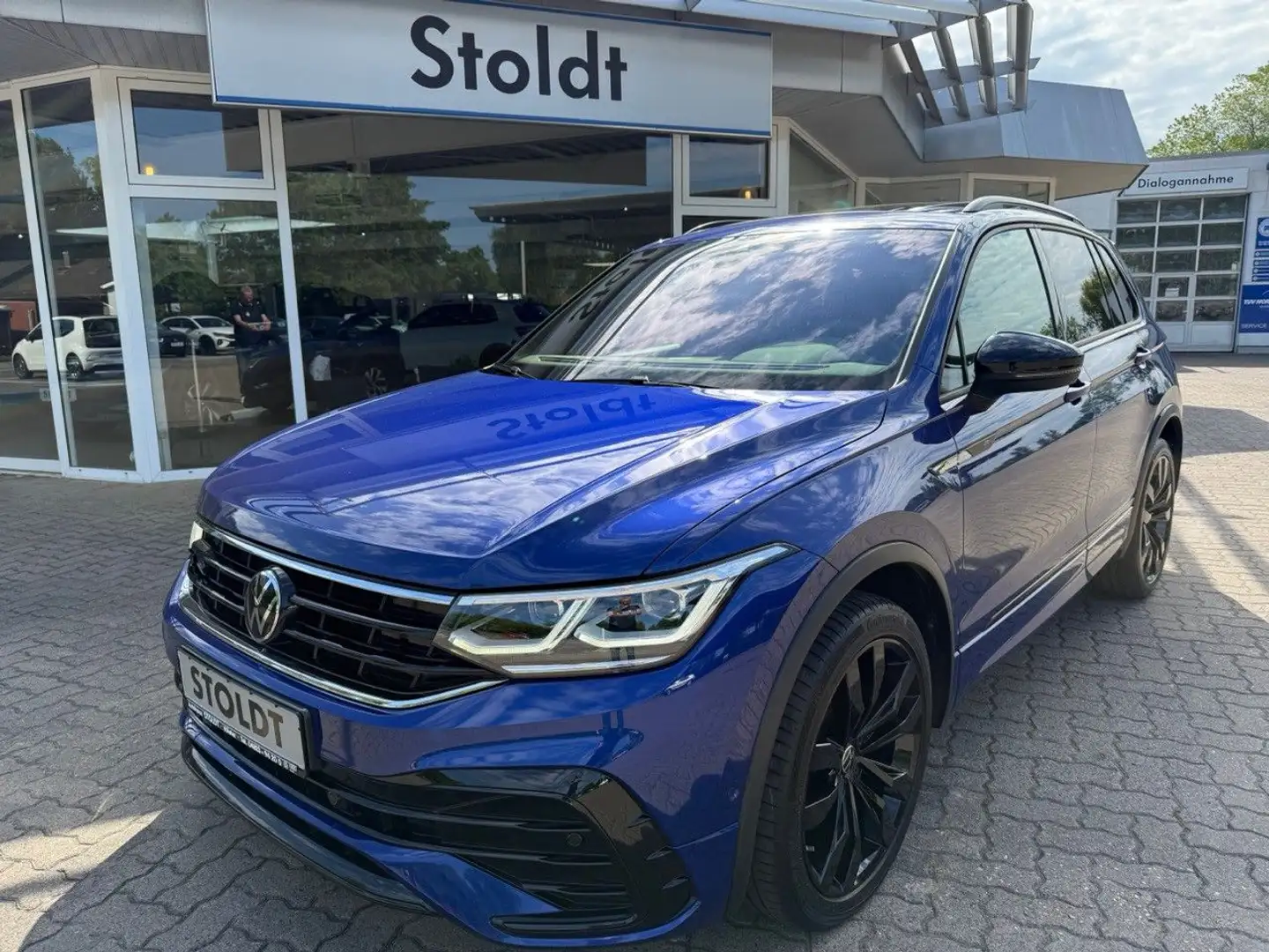 Volkswagen Tiguan R-Line 4Motion Azul - 1