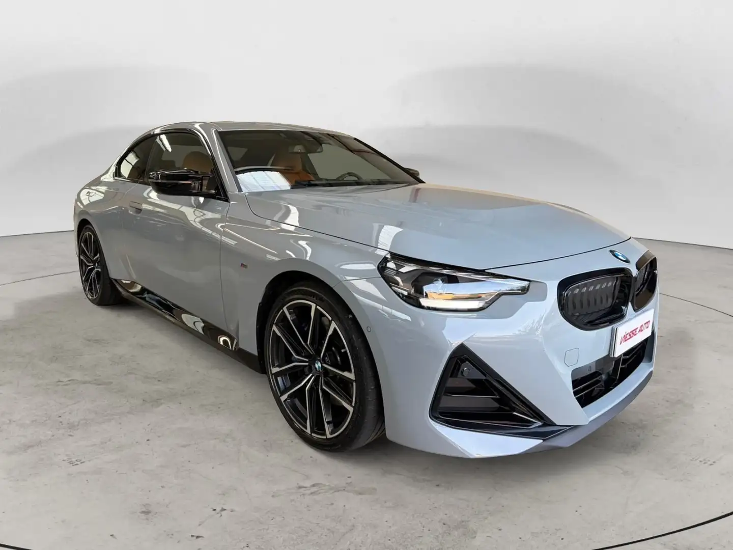 BMW 240 Serie 2 G42 Coupe M240i xdrive IVA ESPOSTA Grau - 2