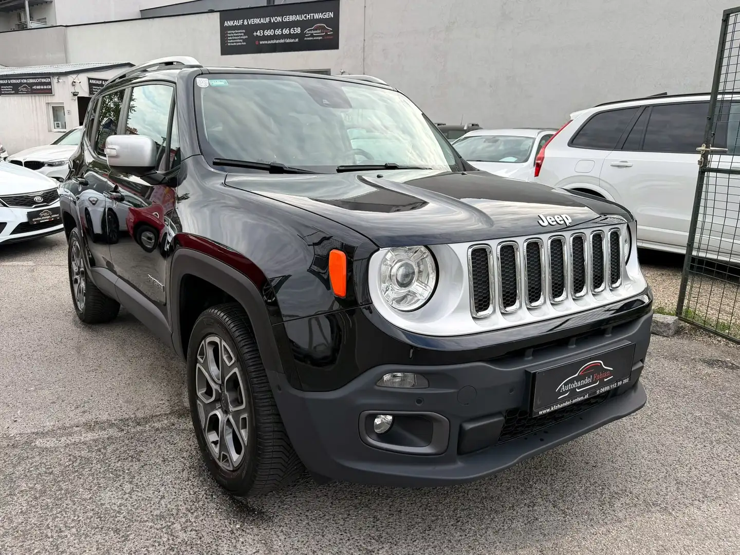 Jeep Renegade 2,0 MultiJet II 140 Limited Allrad PICKERL 11/26 Schwarz - 1