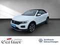 Volkswagen T-Roc Cabriolet STYLE 1.5 TSI DSG LEDER STANDHZG. AHK N Weiß - thumbnail 1