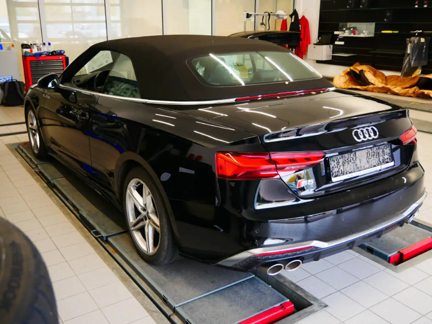 Audi S5 Cabrio TFSI qu S-SITZ LASER KAMERA AHK Schwarz - 2