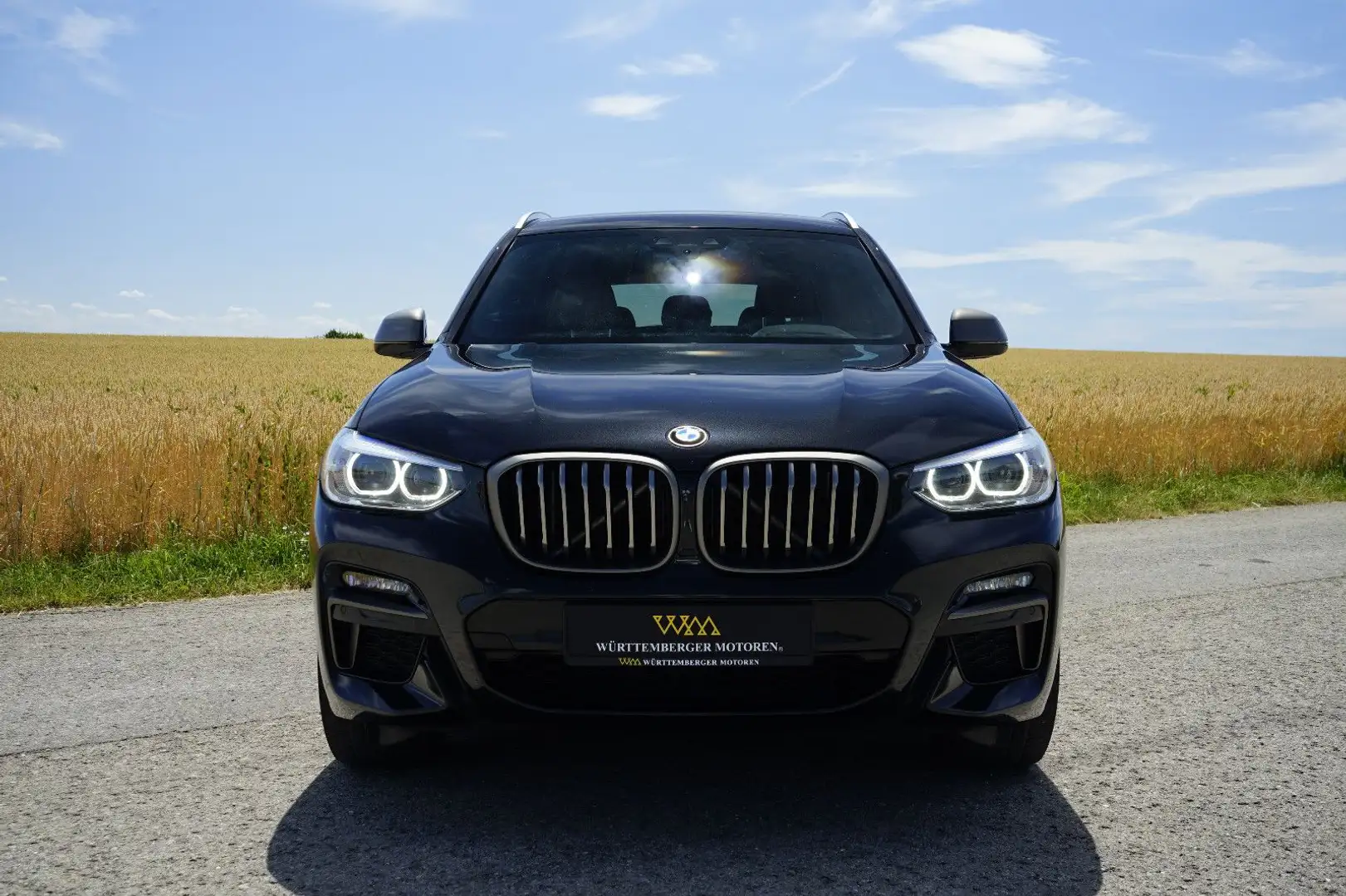 BMW X3 M d*M-SPORT*KAMERA*LIVE*HEAD-UP*4xSHZ*LED* Black - 2