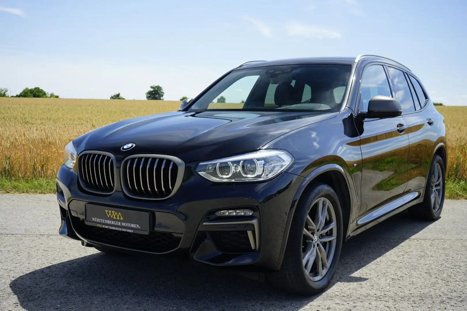 BMW X3 M d*M-SPORT*KAMERA*LIVE*HEAD-UP*4xSHZ*LED* Black - 1