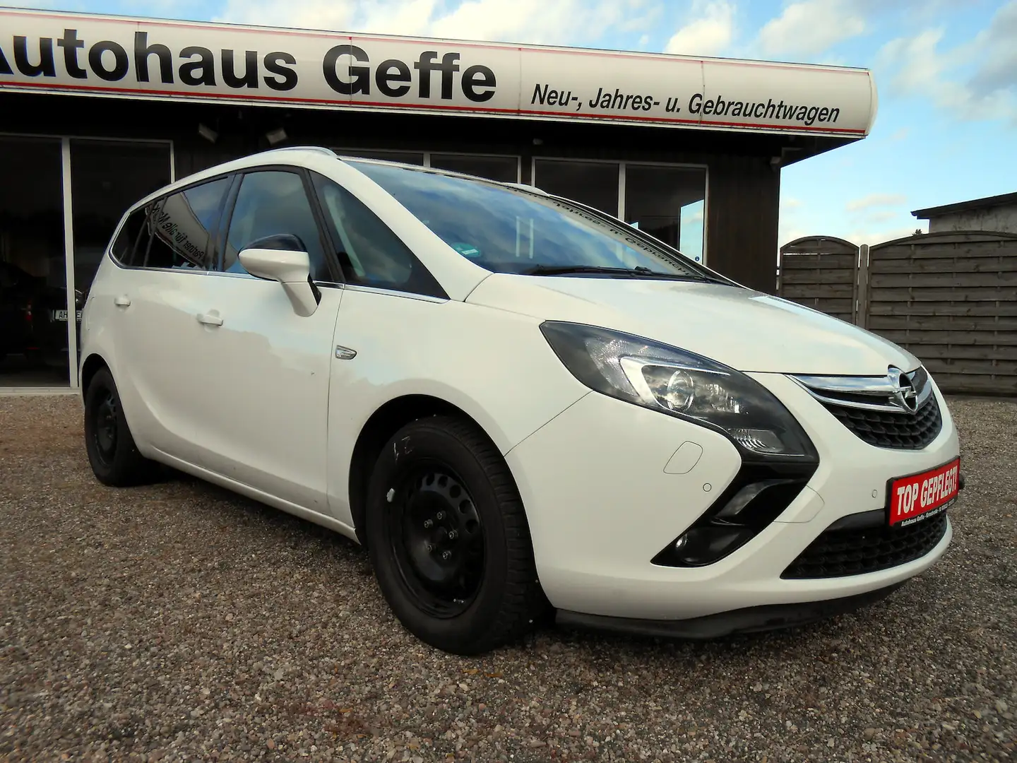 Opel Zafira C 1.6 CDTI Tourer Business Innovation AHK Weiß - 1
