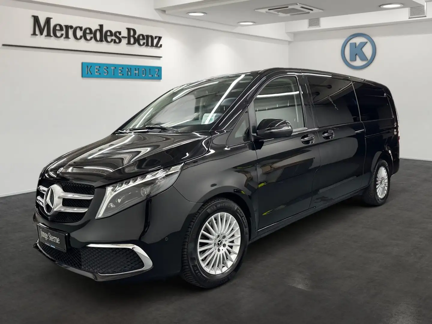 Mercedes-Benz V 300 d AVANTGARDE EDITION Extralang 360° STHZ Schwarz - 2