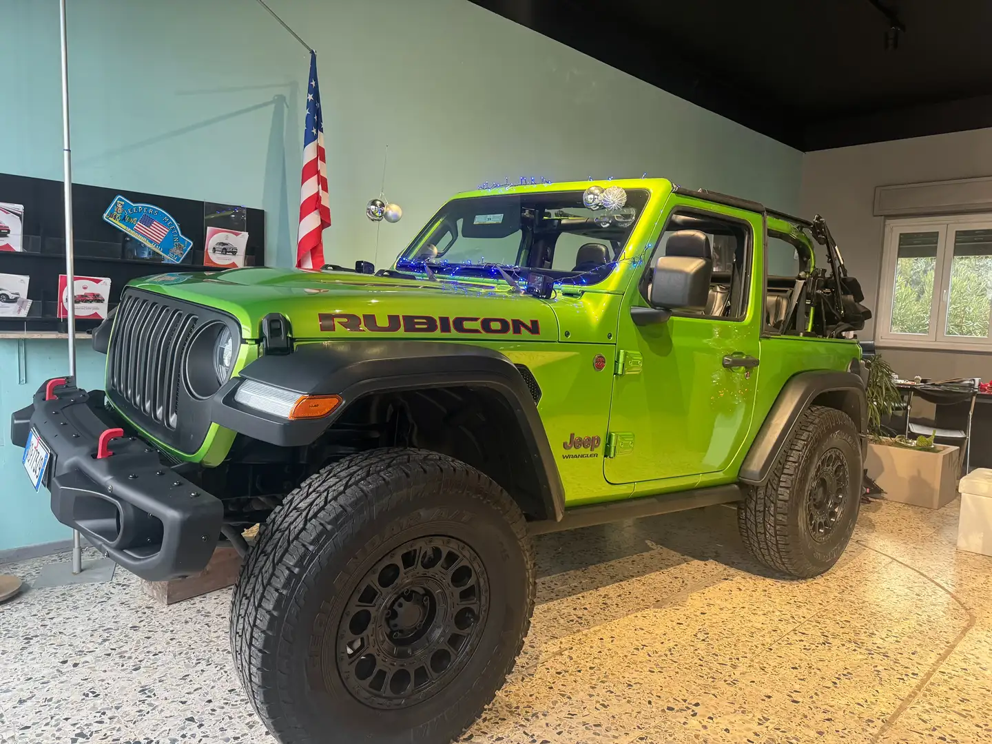 Jeep Wrangler rubicon Groen - 1