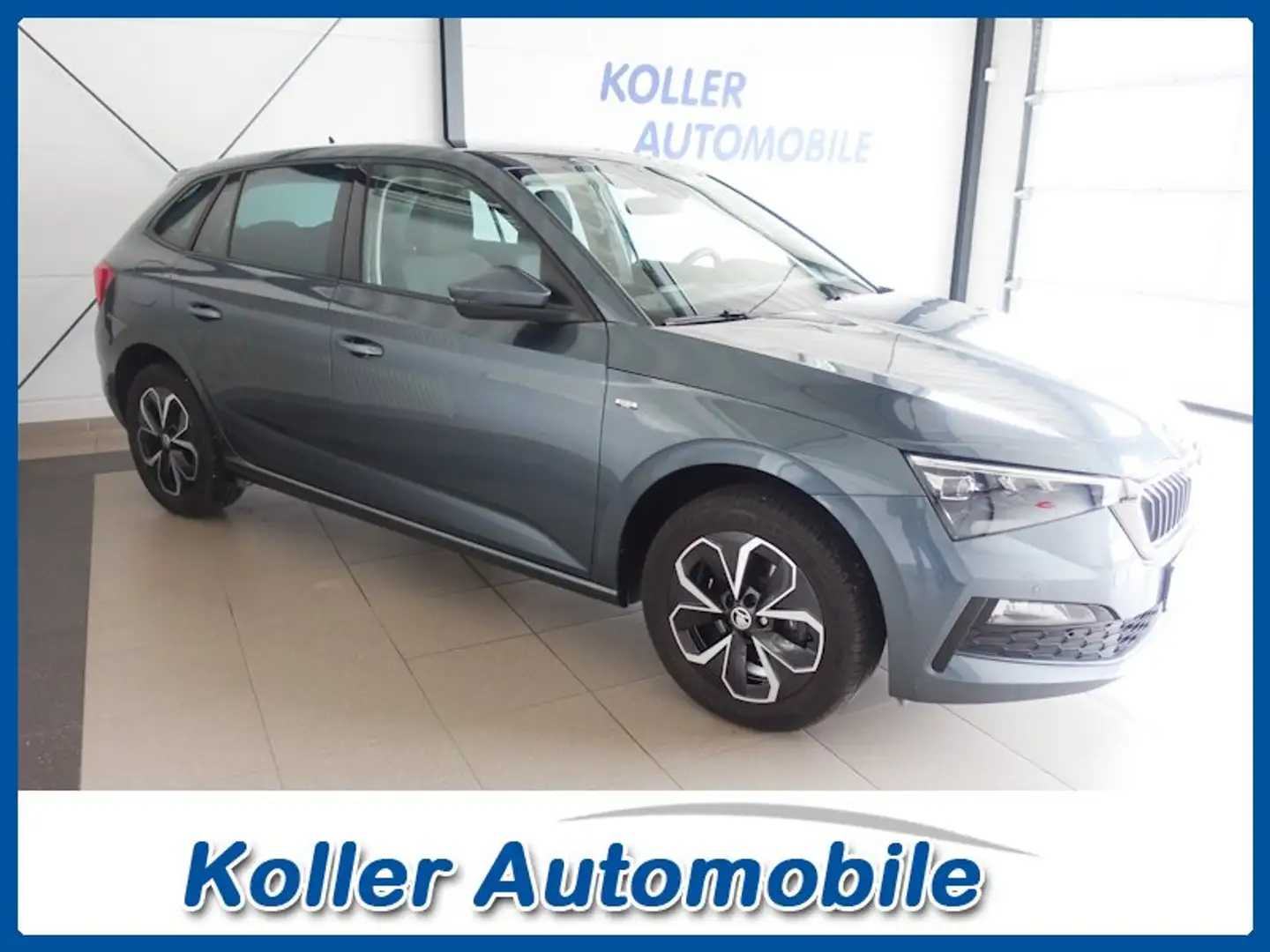 Skoda Scala 1.5 TSI ACC,LED Navi,AHK,Kamera,el.Kofferraum Grau - 1