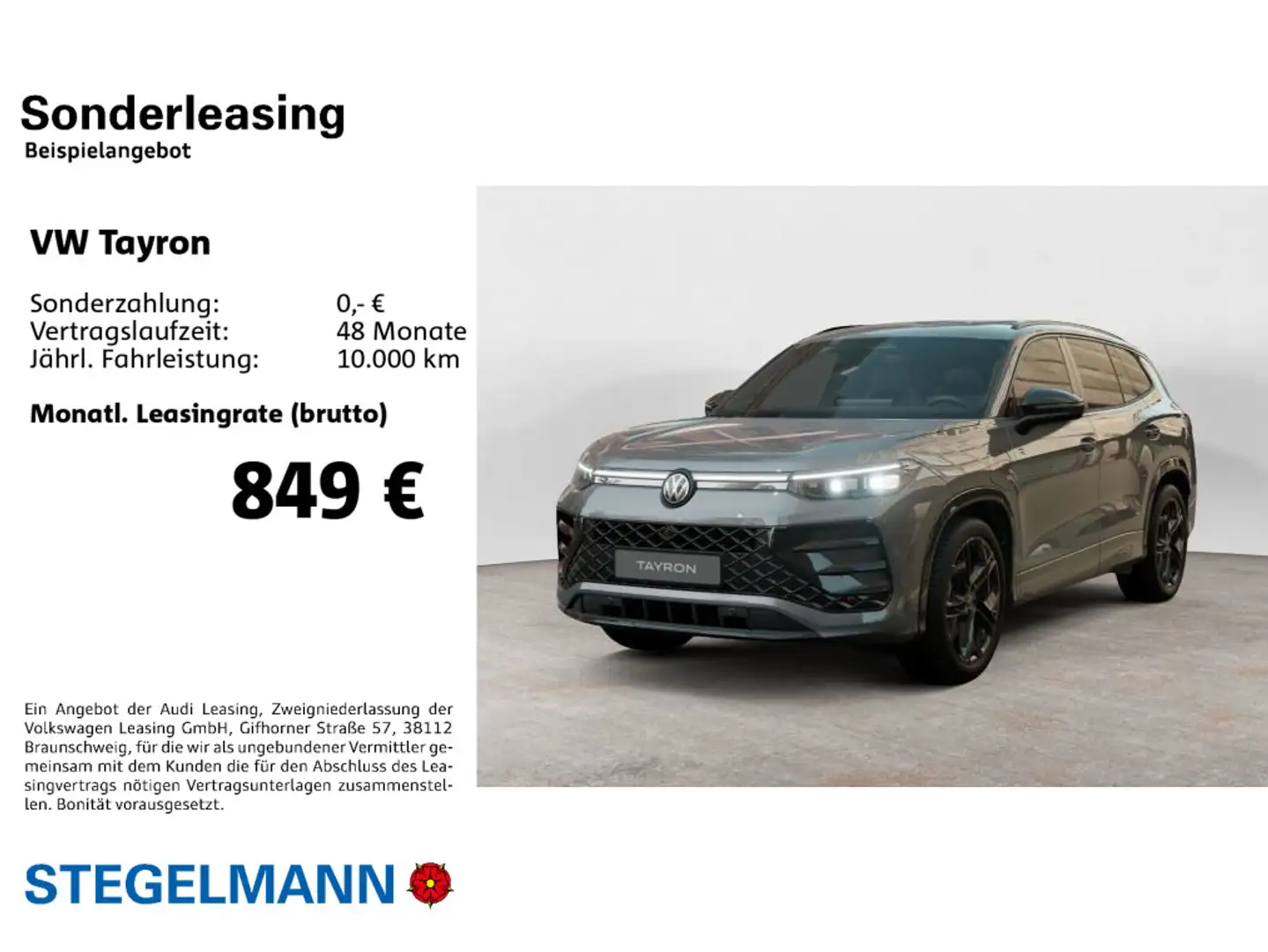 Volkswagen Tayron 1.5 TSI eHybrid R-Line*Black Style* Head_ Grau - 2