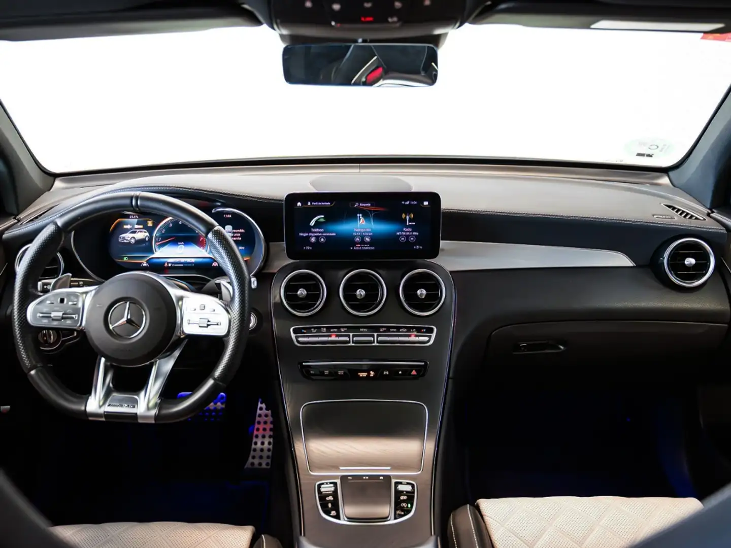 Mercedes-Benz GLC 43 AMG 4Matic Speedshift TCT 9G Blanc - 2