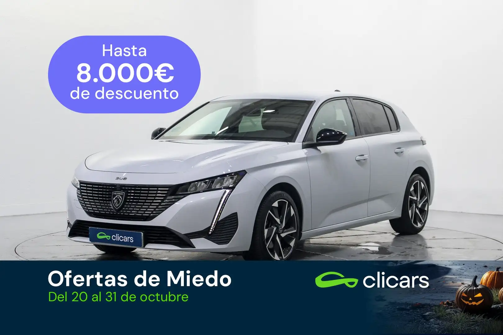Peugeot 308 1.5 BlueHDi S&S Allure EAT8 130 Wit - 1