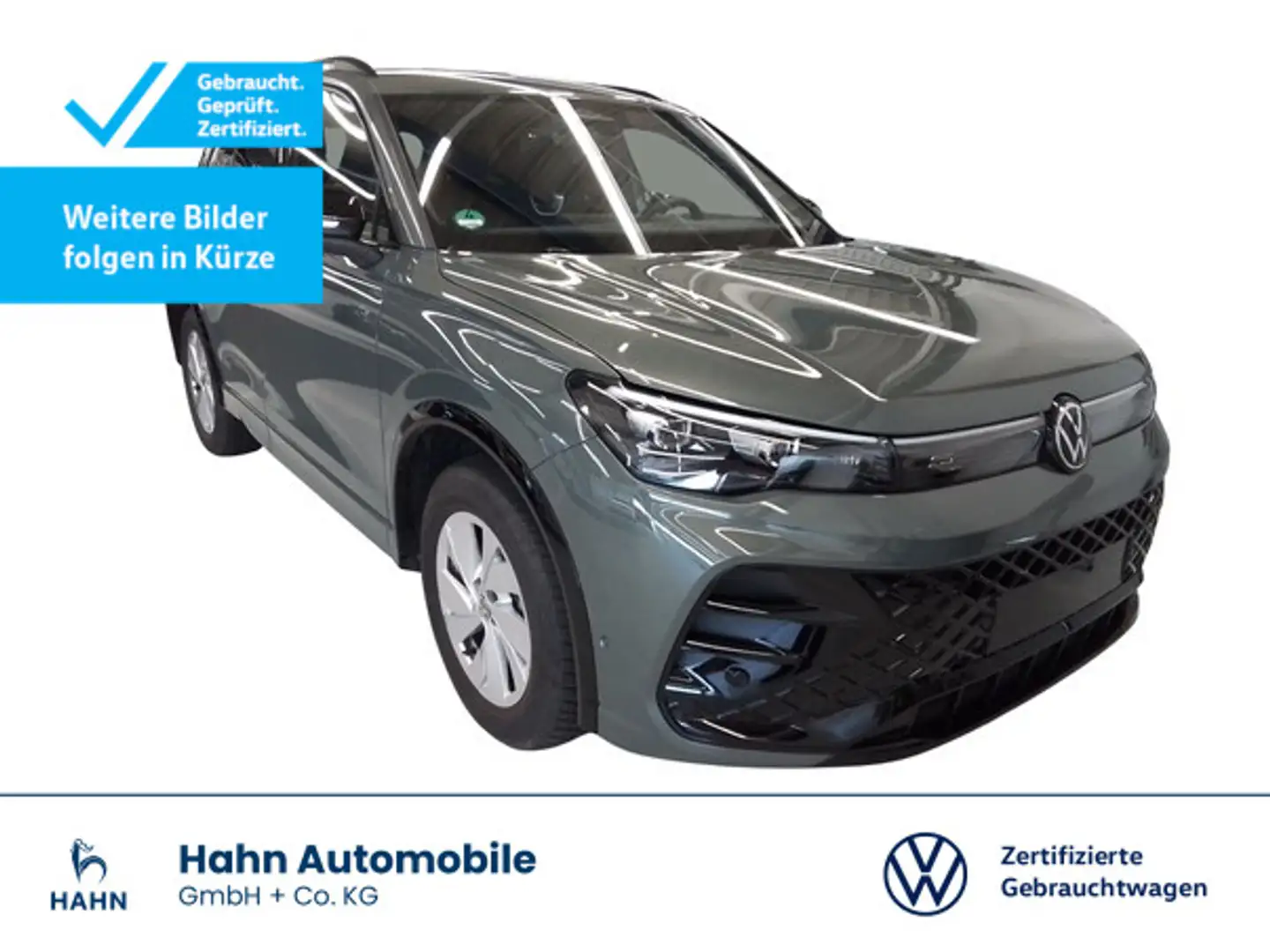 Volkswagen Tiguan 2.0TDI DSG 4Mo R-Line LED AHK Harman Navi Grün - 1
