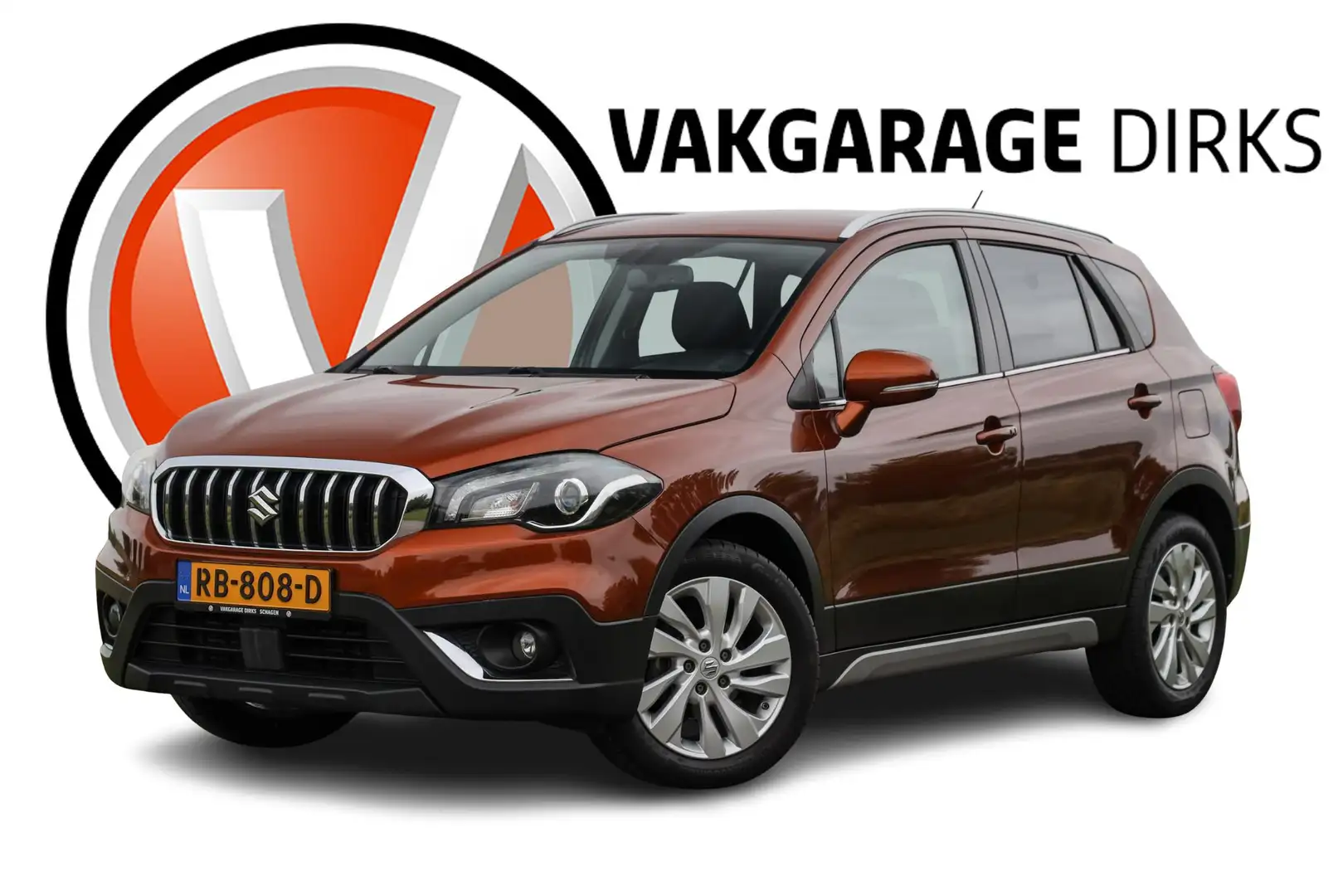 Suzuki S-Cross 1.4 Boosterjet 140 PK Exclusive ✅ LED ✅ Carplay ✅ Brown - 1