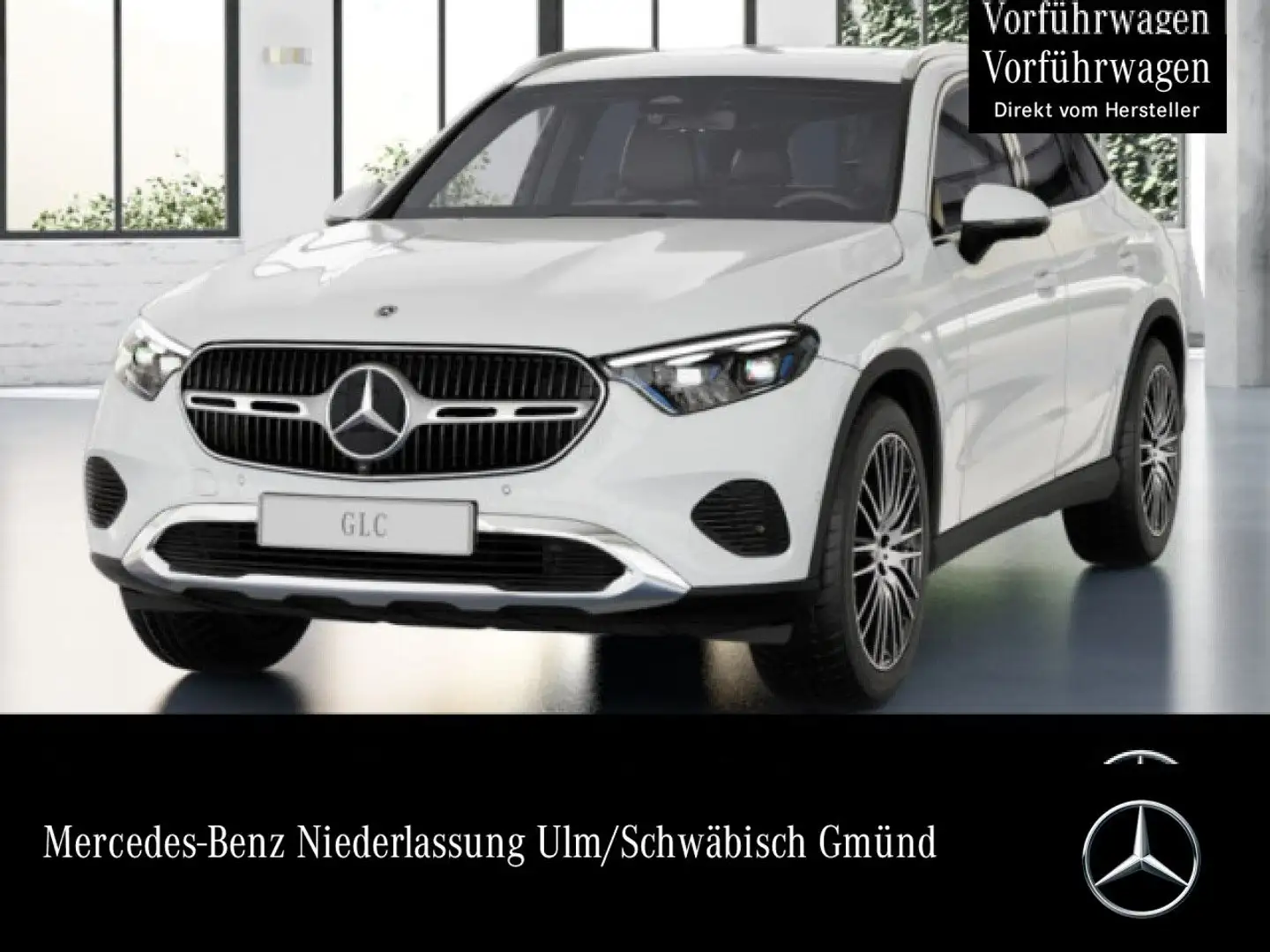 Mercedes-Benz GLC 200 4M AVANTG+360+AHK+TOTW+KEYLESS+9G Blanc - 1