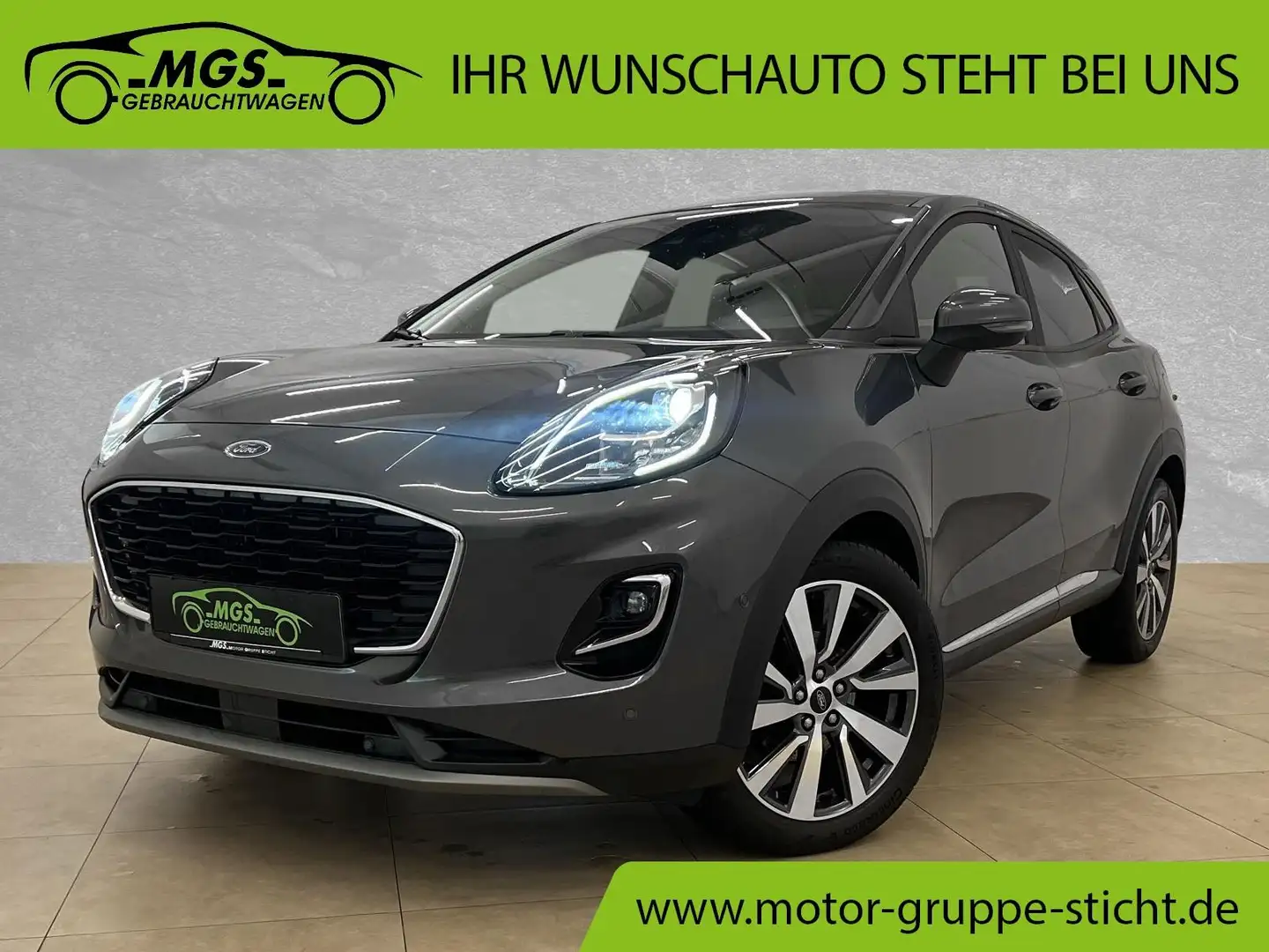 Ford Puma Titanium X 1.0 EcoBoost NAVI #S&S Grau - 1