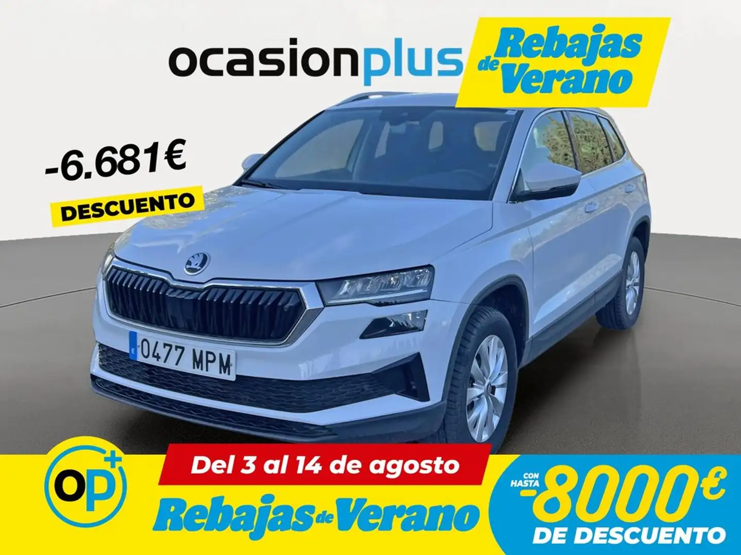Skoda Karoq 2.0TDI Adblue Selection 85kW Blanco - 1