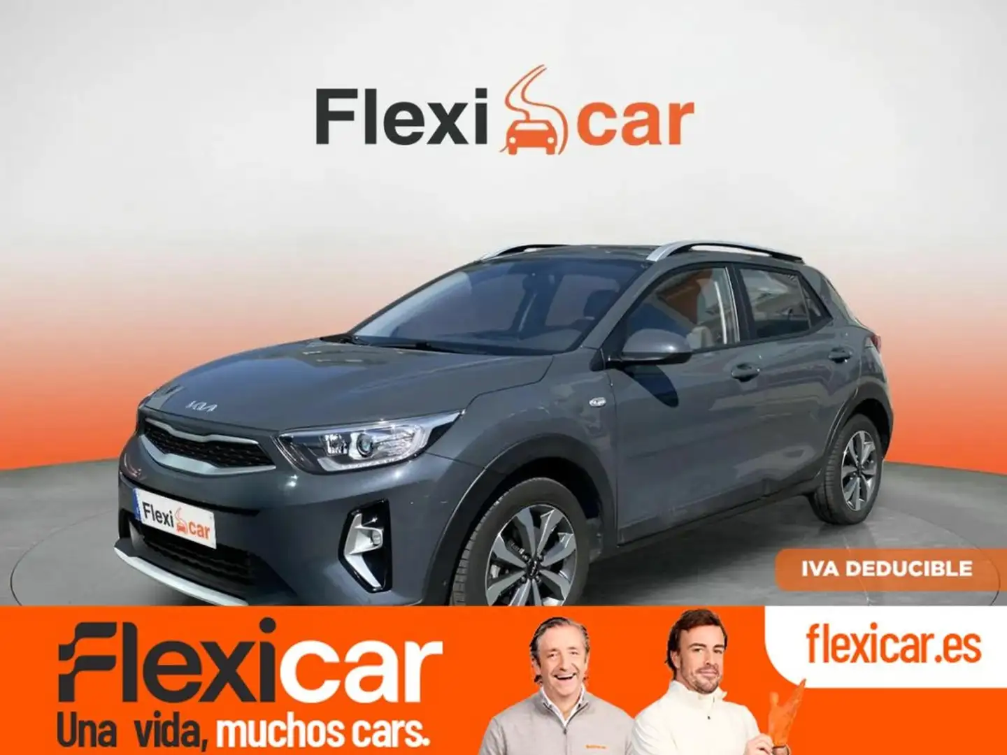 Kia Stonic 1.0 T-GDi MHEV Concept 100 Gris - 1