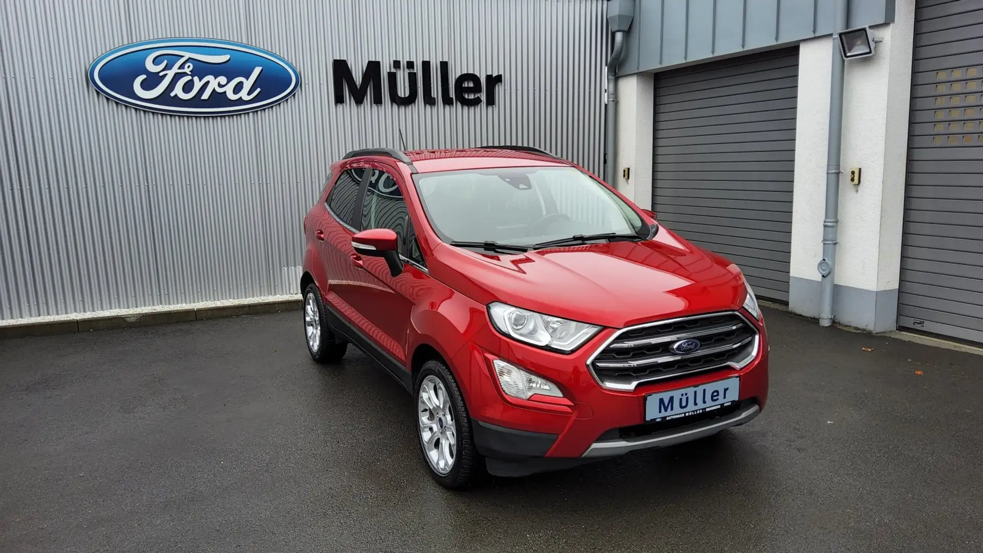 Ford EcoSport 1.0 EcoBoost Titanium*DAB*LED*Winterpaket*Allwette Rouge - 1