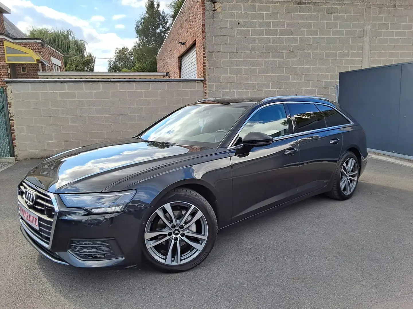 Audi A6 Avant 40TDi SPORT S Tronic 360cam leder full optie Zwart - 2