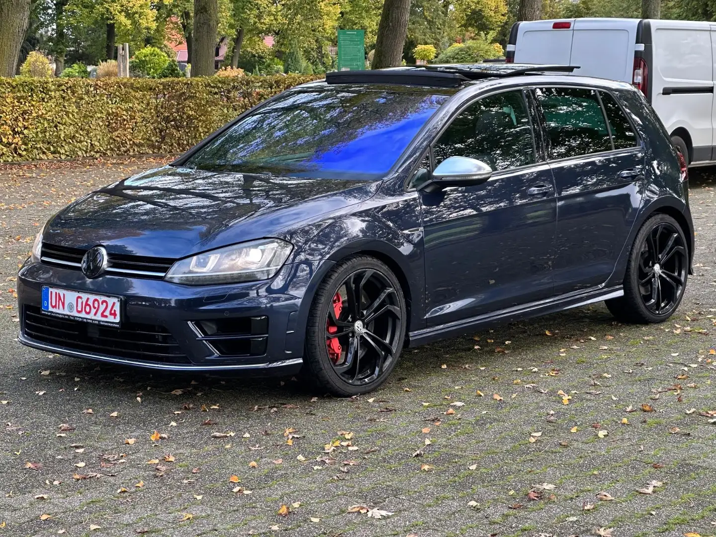 Volkswagen Golf 7 2.0 R *4-Motion*PANO*ACC*VIRTUAL*DSG* Blau - 2