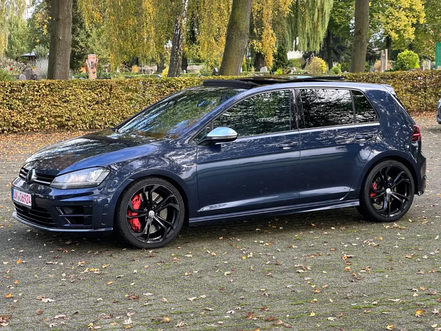 Volkswagen Golf 7 2.0 R *4-Motion*PANO*ACC*VIRTUAL*DSG* Blau - 1