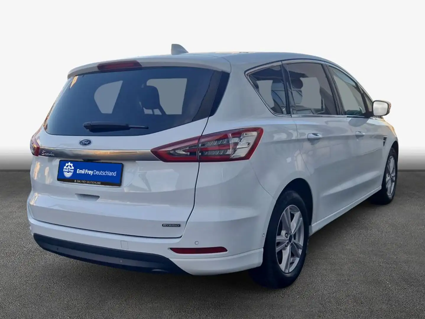 Ford S-Max 2.5 FHEV TITANIUM *Pano/ACC/7-Sitzer* Weiß - 2