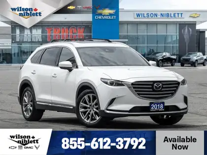 White 2018 Mazda CX-9 SUV / Crossover All-Wheel Drive 6-Speed Automatic