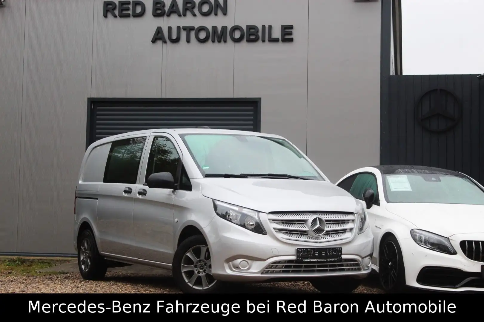 Mercedes-Benz Vito 114 BLUETEC 7-G KLIMA NAVIGATION KAMERA AHK Plateado - 1