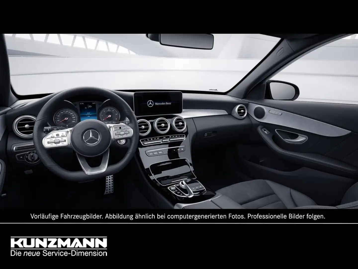 Mercedes-Benz C 200 d T AMG Night AHK EasyPack ParkPaket crvena - 2