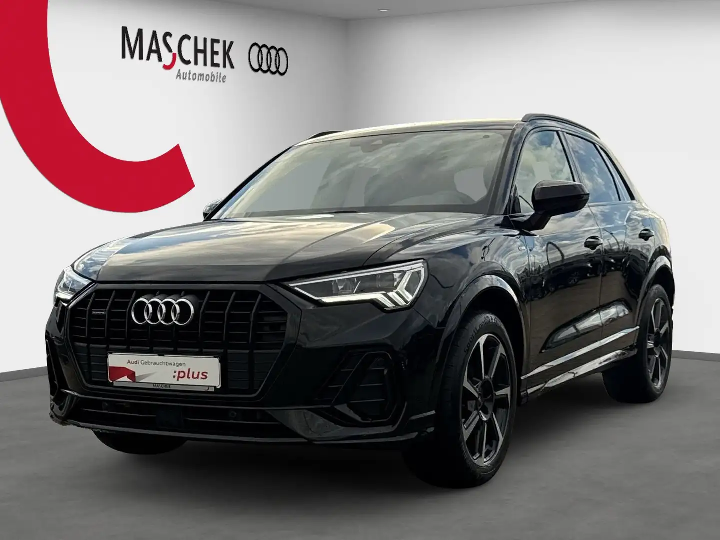 Audi Q3 S line 40 TDI quat S tronic AHK Black Navi LED VC Schwarz - 2