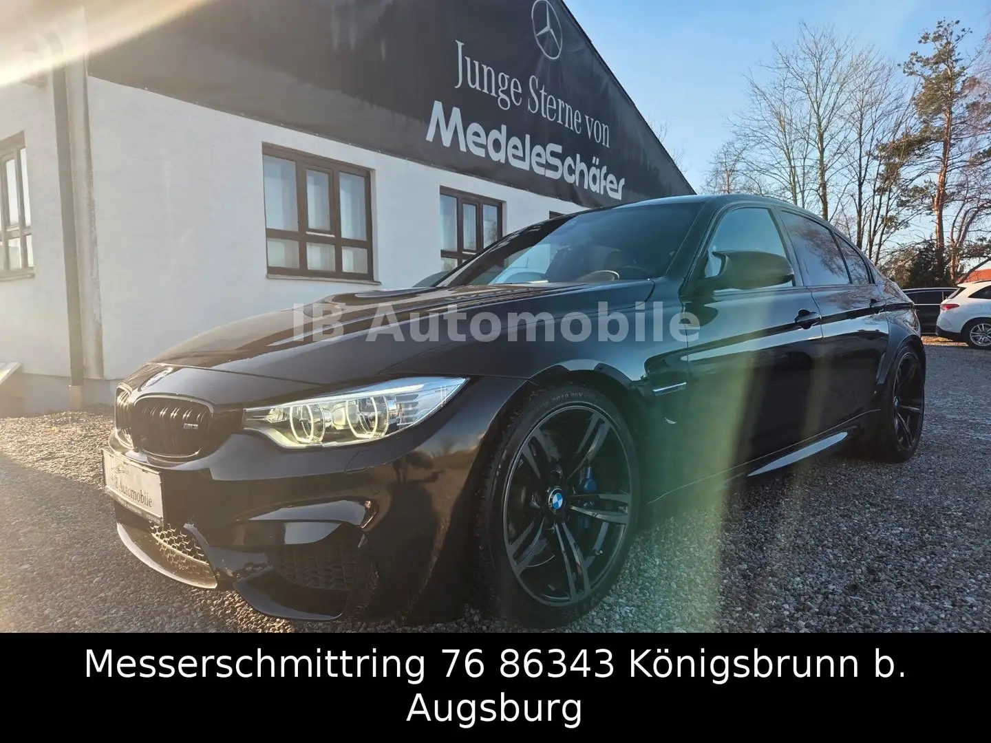 BMW M3 Limousine Deutsches Fahrzeug*HUD*Kamera Schwarz - 1