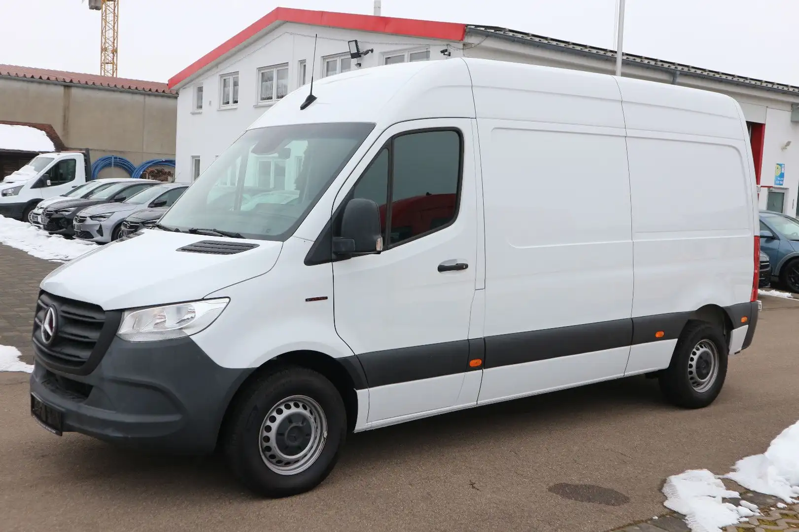 Mercedes-Benz eSprinter Kasten FWD 312 FWD L2H2 Klima Kamera Weiß - 1