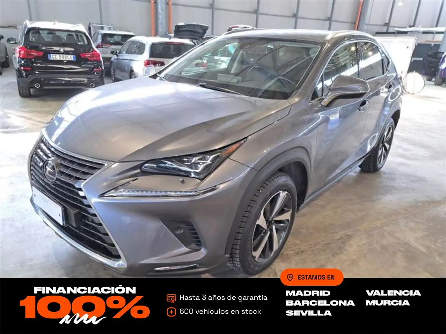Lexus NX 300h 2.5 Luxury 4WD Gris - 1