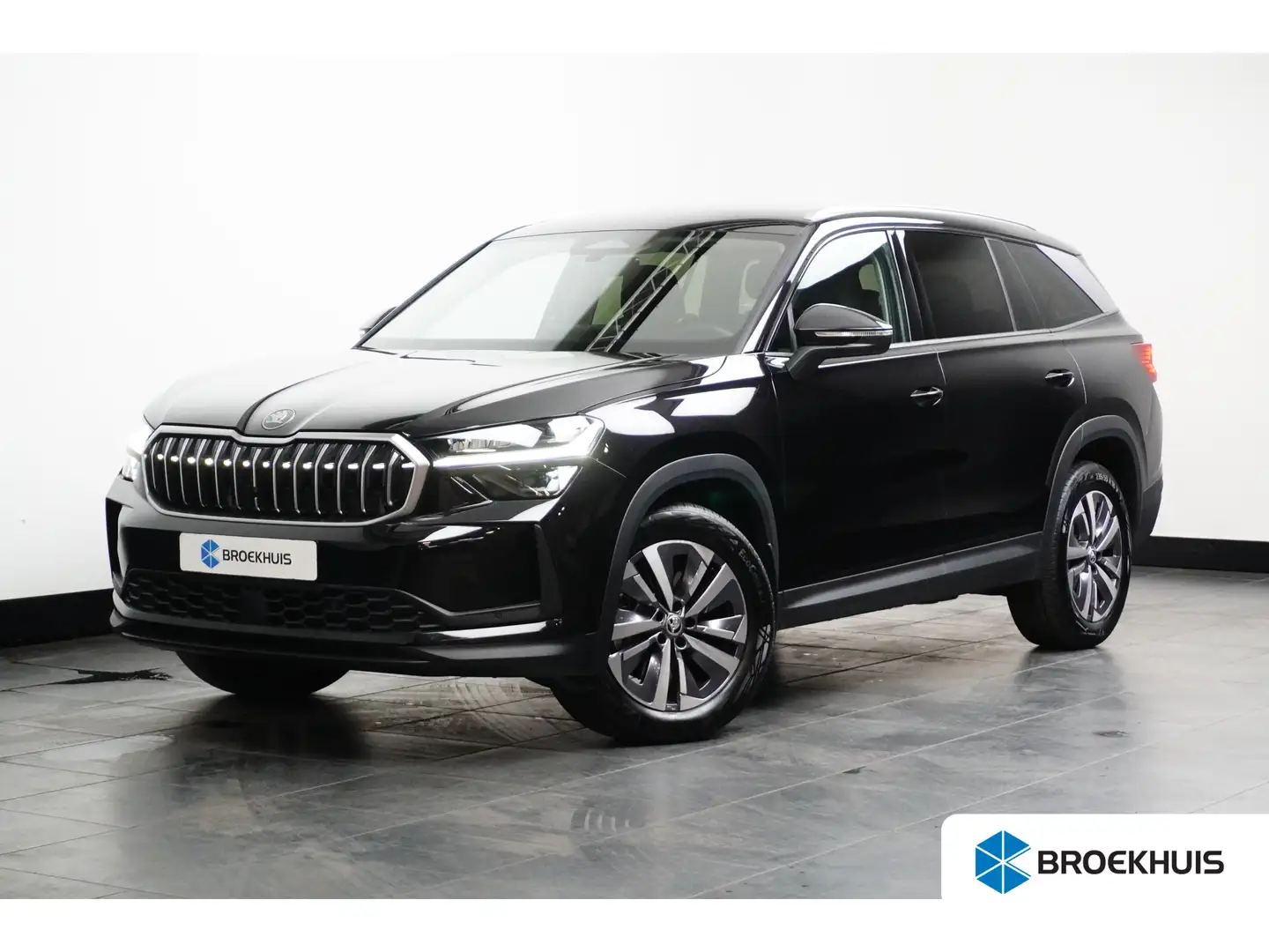 Skoda Kodiaq 1.5 TSI 150PK Mhev Selection | TREKHAAK | STOELVER Zwart - 1