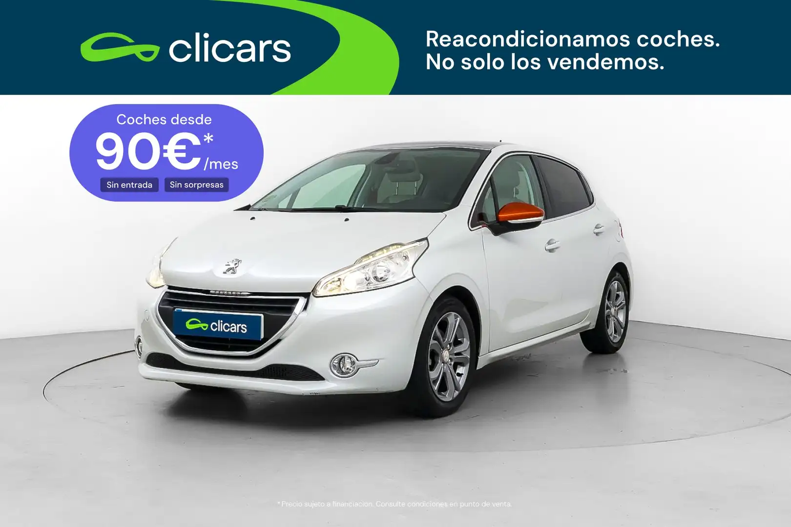 Peugeot 208 1.2 VTi Roland Garros Blanco - 1