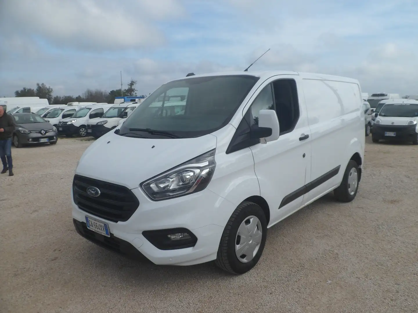 Ford Transit Custom furgone Weiß - 1