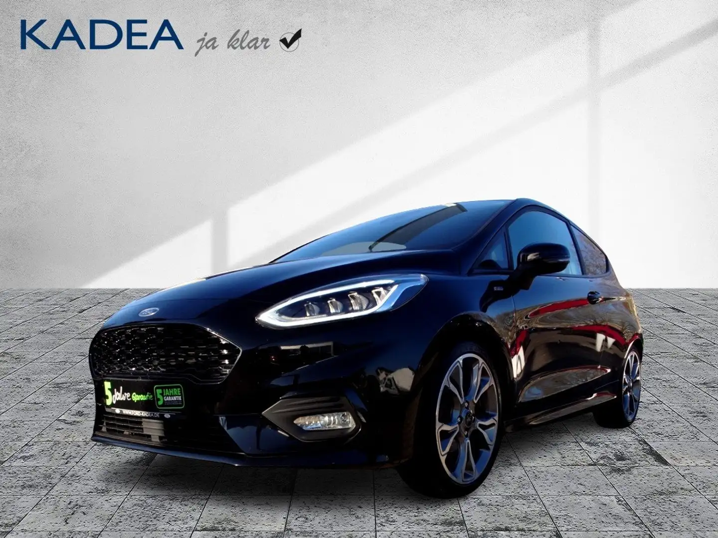 Ford Fiesta 1.0 EcoBoost ST-Line LED+PDC+TEMP+SHZ+KLIM Noir - 2