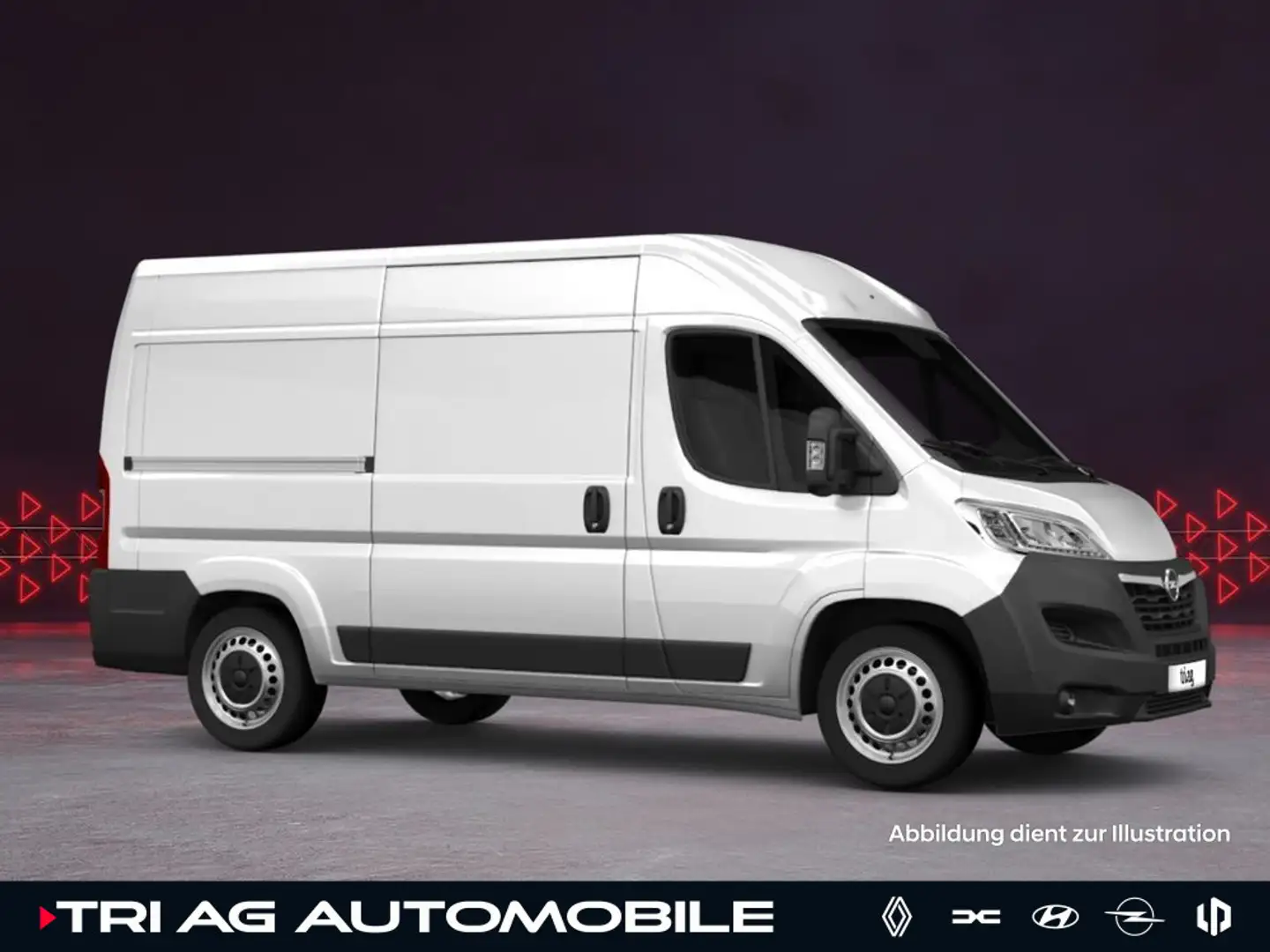 Opel Movano Cargo 3,5t L2H2 Techno-Plus-Paket Cargo-P Bianco - 2
