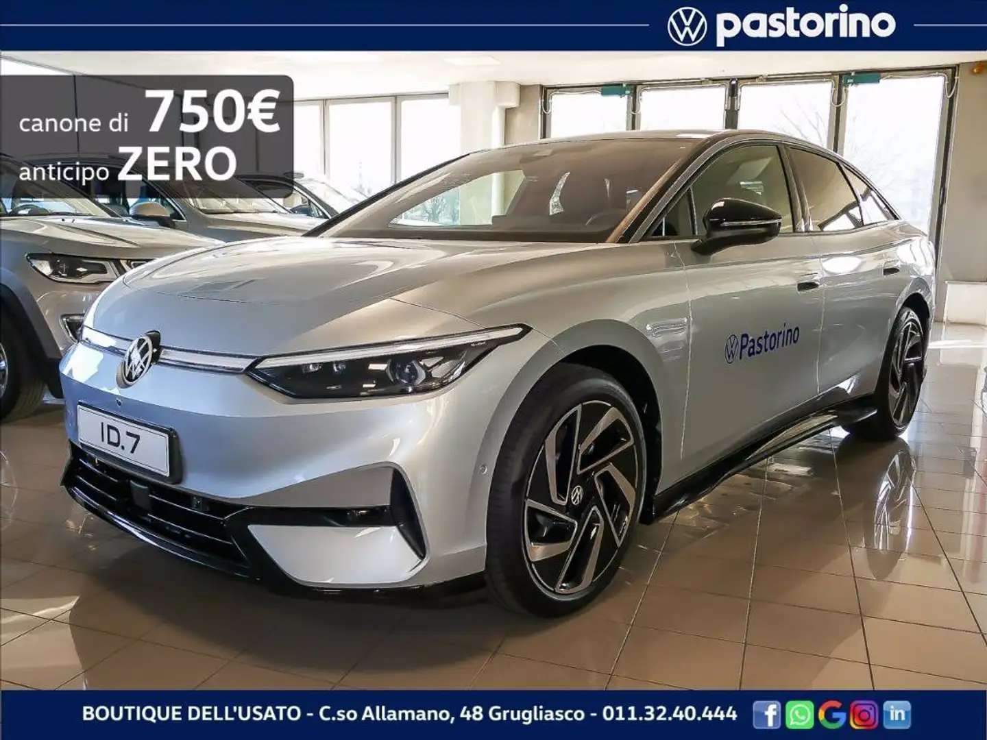 Volkswagen ID.7 Pro Batteria da 77kWh (net) 210 kW (285 CV) Negru - 1