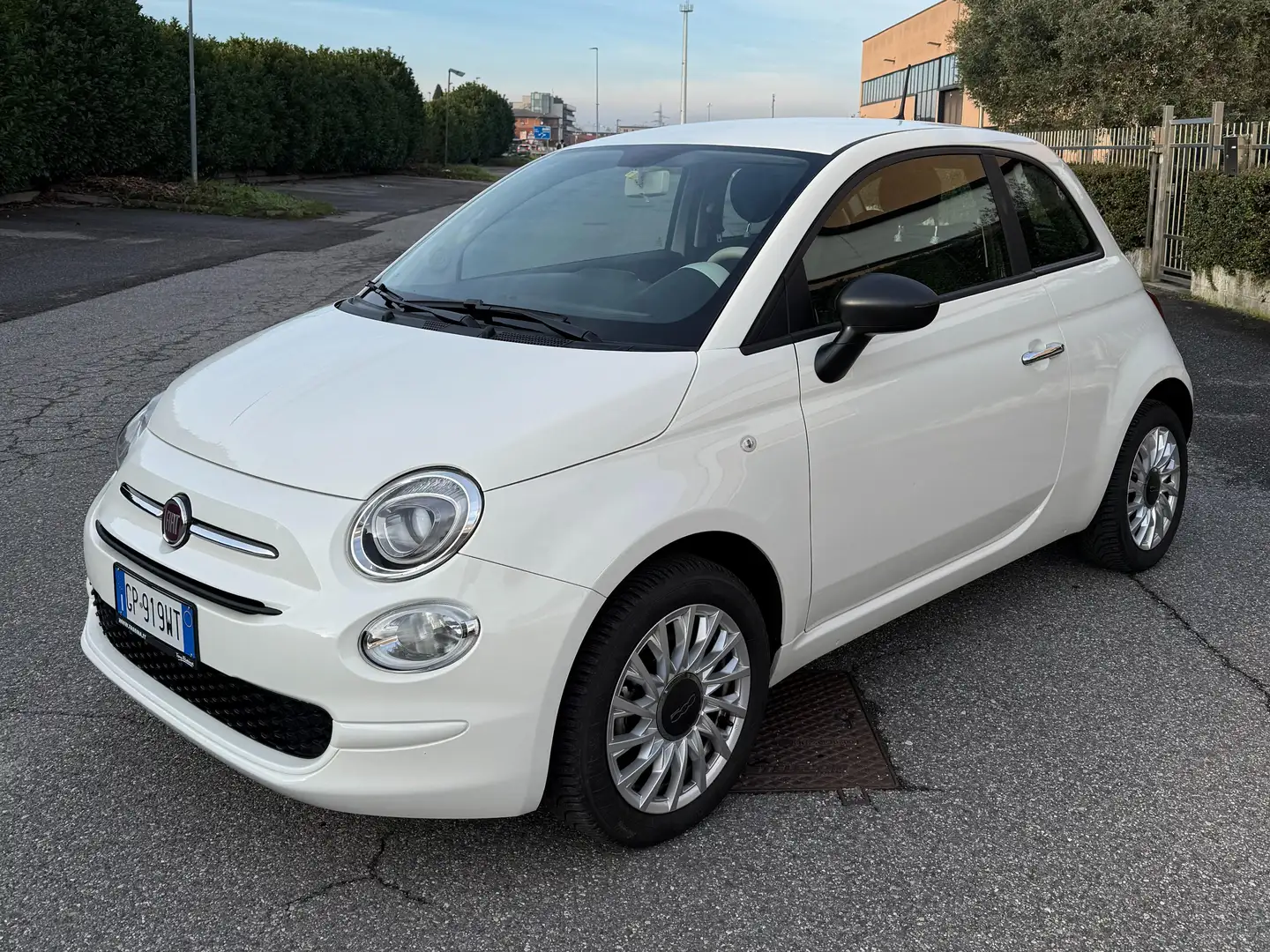 Fiat 500 500 III 2015 1.0 hybrid 70cv Bianco - 2