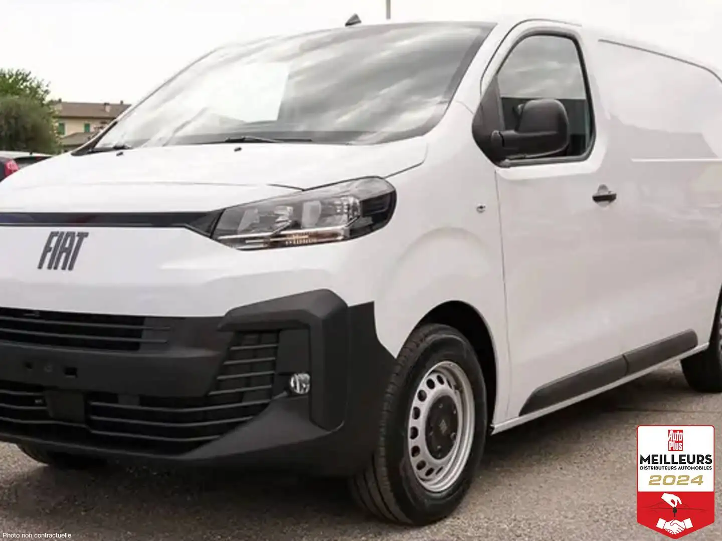 Fiat Scudo BlueHDi 145 M EAT8 +Pack Confort +Pack Navi+Caméra Blanc - 1