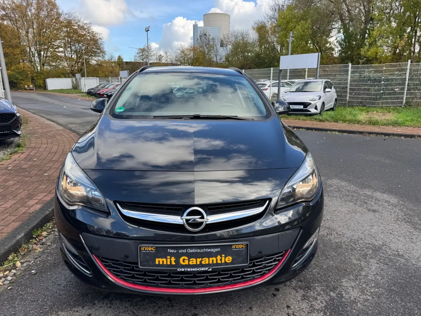 Opel Astra TURBO EDITION/2.HD/KLIMA/ALU/PDC/70TKM/SERV.-NEU Schwarz - 2